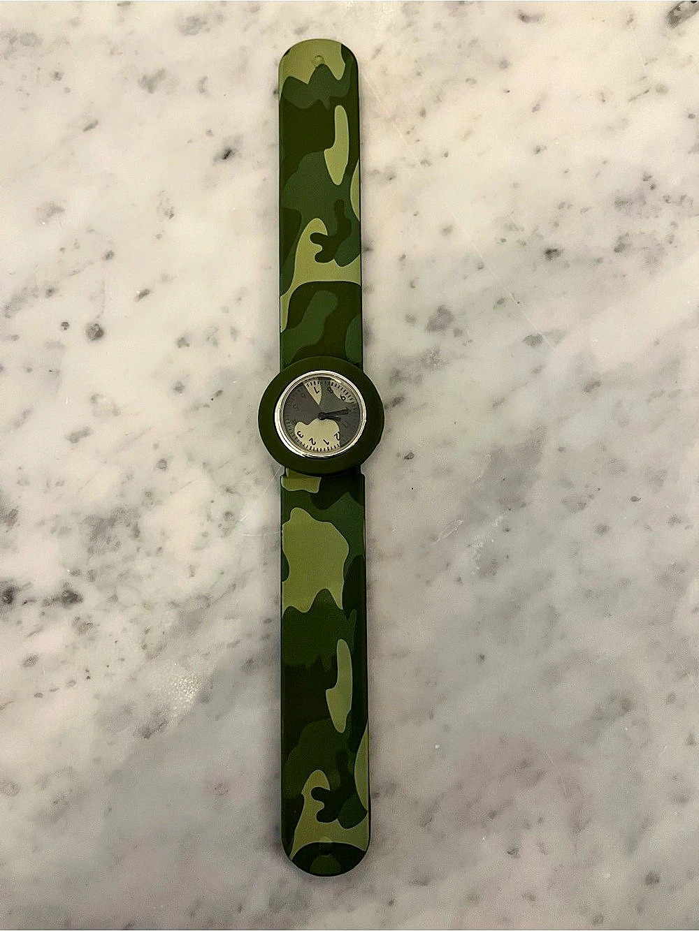 Pylones Slap watch - Trendy Time Camo Green Watch NWT